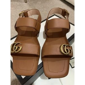 ISO! Gucci Marmont Lifford Leather Sandals 38.5 or 38